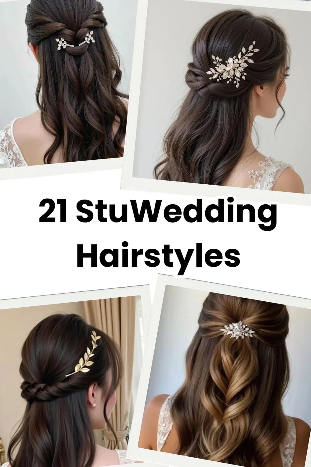 Hair style girl for wedding simple