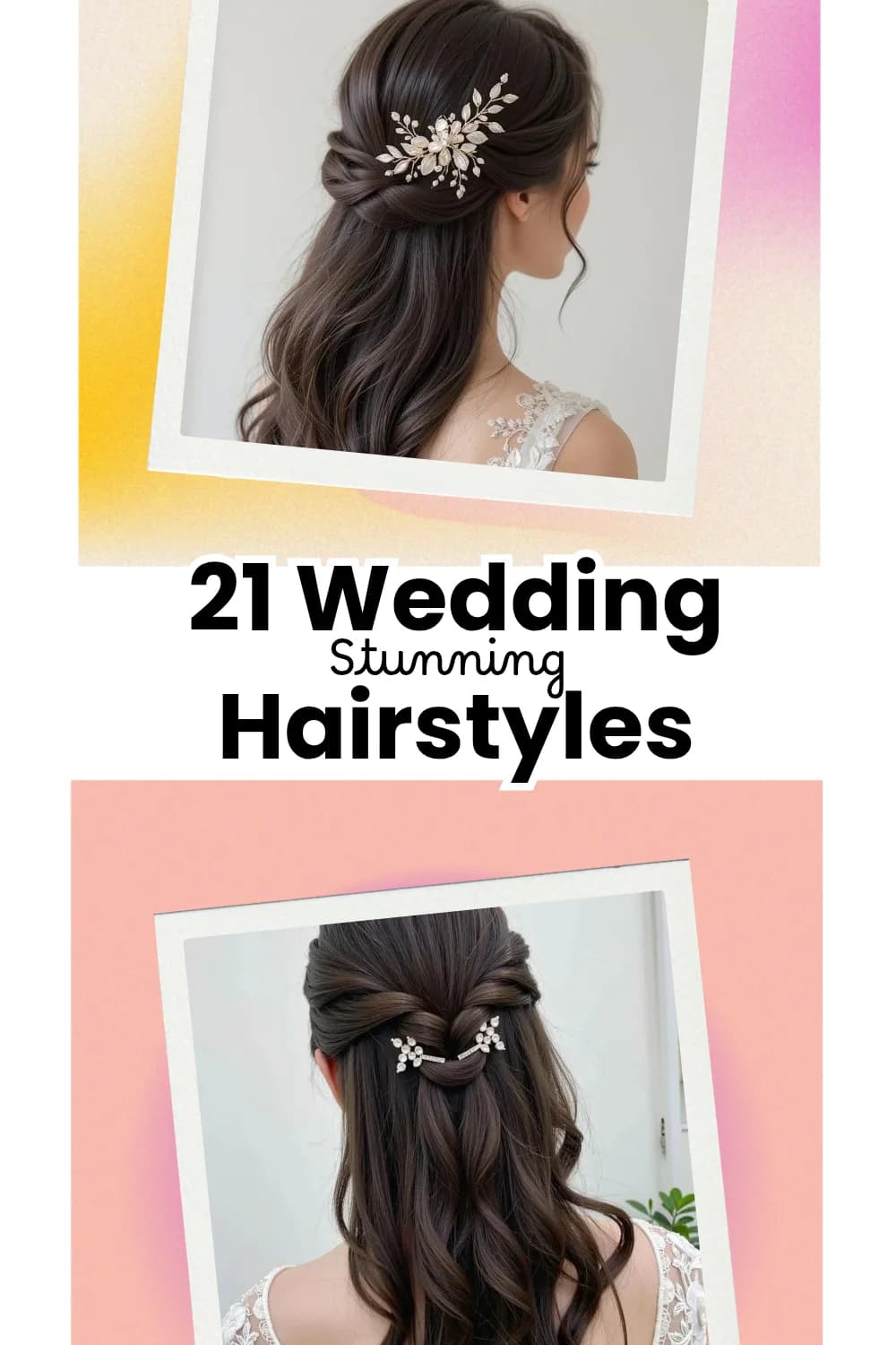 Wedding guest hairstyles for long hair