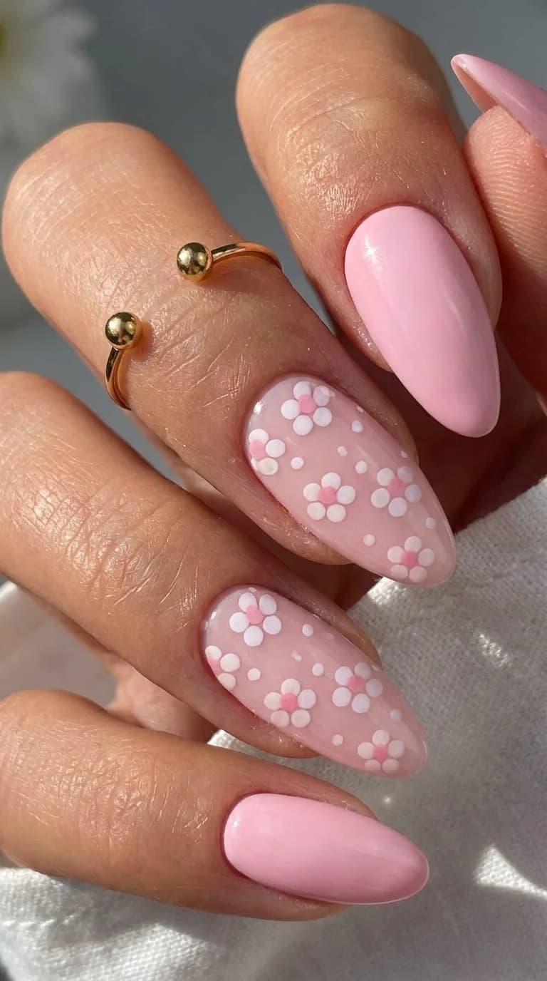 Dainty Pink Daisy Dream
