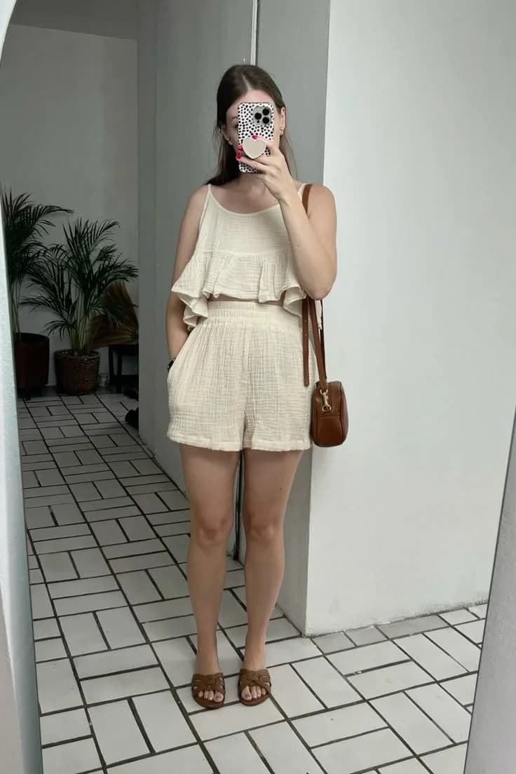 Breezy Linen Two-Piece Set