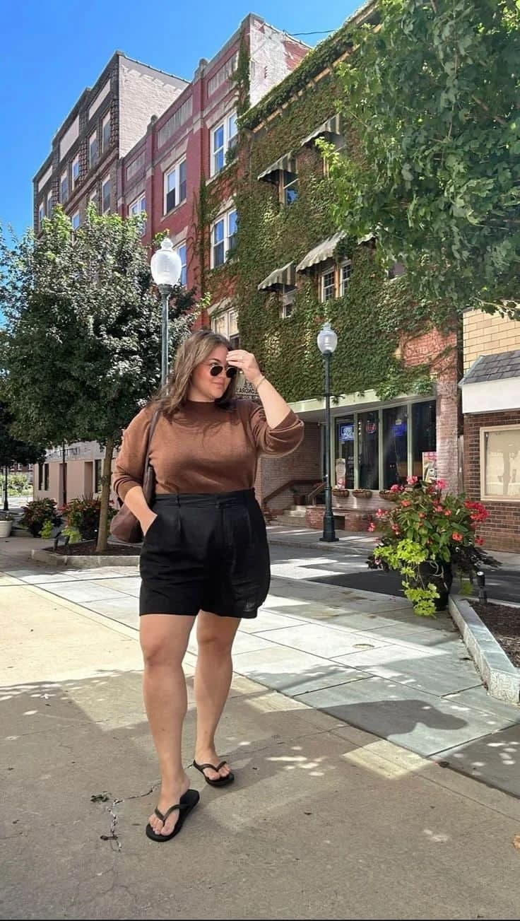 Casual Chic with Cozy Sweater